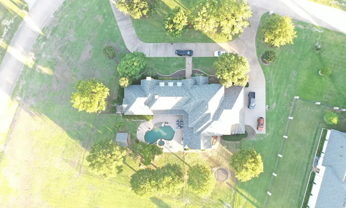 New shingle roof installation on a home in Cherryville